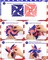10 Pieces Patriotic Pinwheels, USA Flag Wind Spinners Outdoor Garden